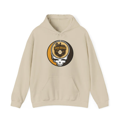 San Diego Padres Stealie Grateful Dead Unisex Heavy Blend Hoodie - MLB