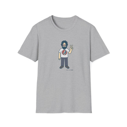 Peace Lovin' Jerry - Life is dead. Grateful Dead TShirt