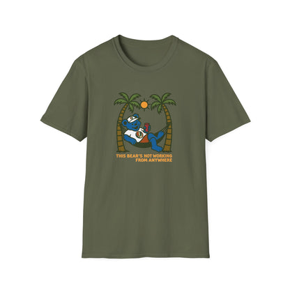 The Bear's Not Working From Anywhere - Life is dead. Grateful Dead TShirt