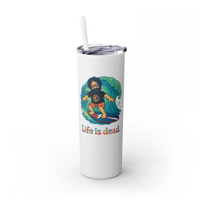 Surfin' Jerry Skinny Tumbler with Straw, 20oz