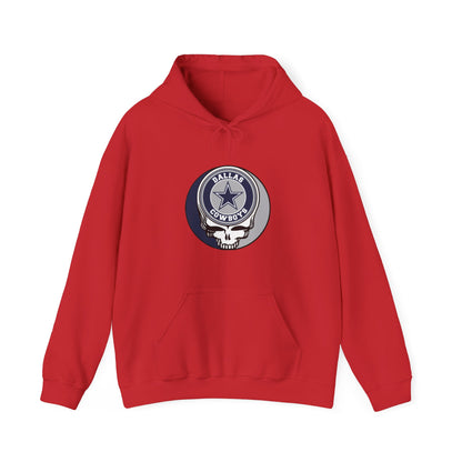 Dallas Football Grateful Dead Hoodie - NFL Fan Apparel
