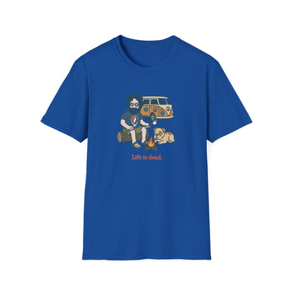 Campin' Jerry - Life is dead. Grateful Dead TShirt