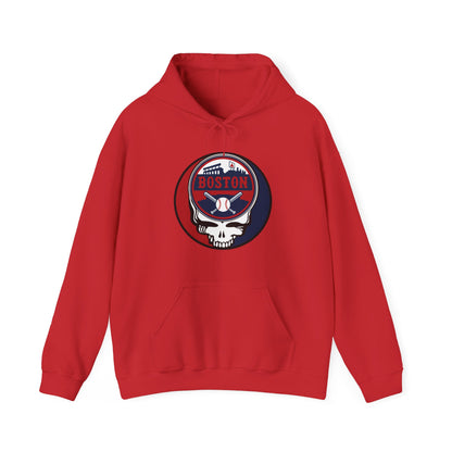 Boston Red Sox Grateful Dead Unisex Heavy Blend Hoodie - Hooded Sweatshirt