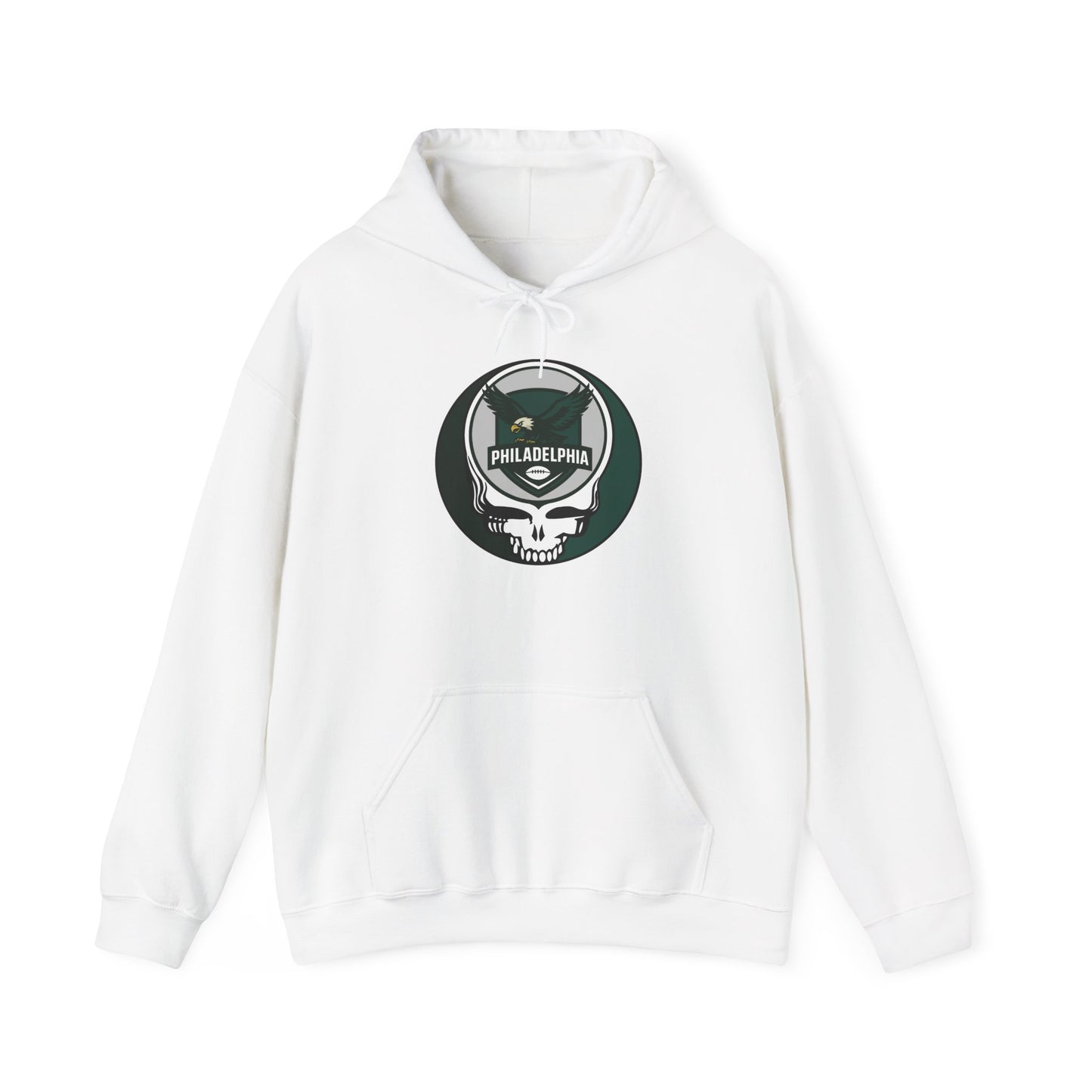 Philadelphia Football Stealie Grateful Dead Hoodie Sweatshirt - NFL