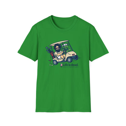 Joy Ridin' Jerry and The Bear Life is dead. Golf Company T-Shirt