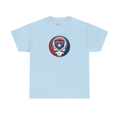 Atlanta Braves Grateful Dead Steal Your Face T-Shirt - MLB