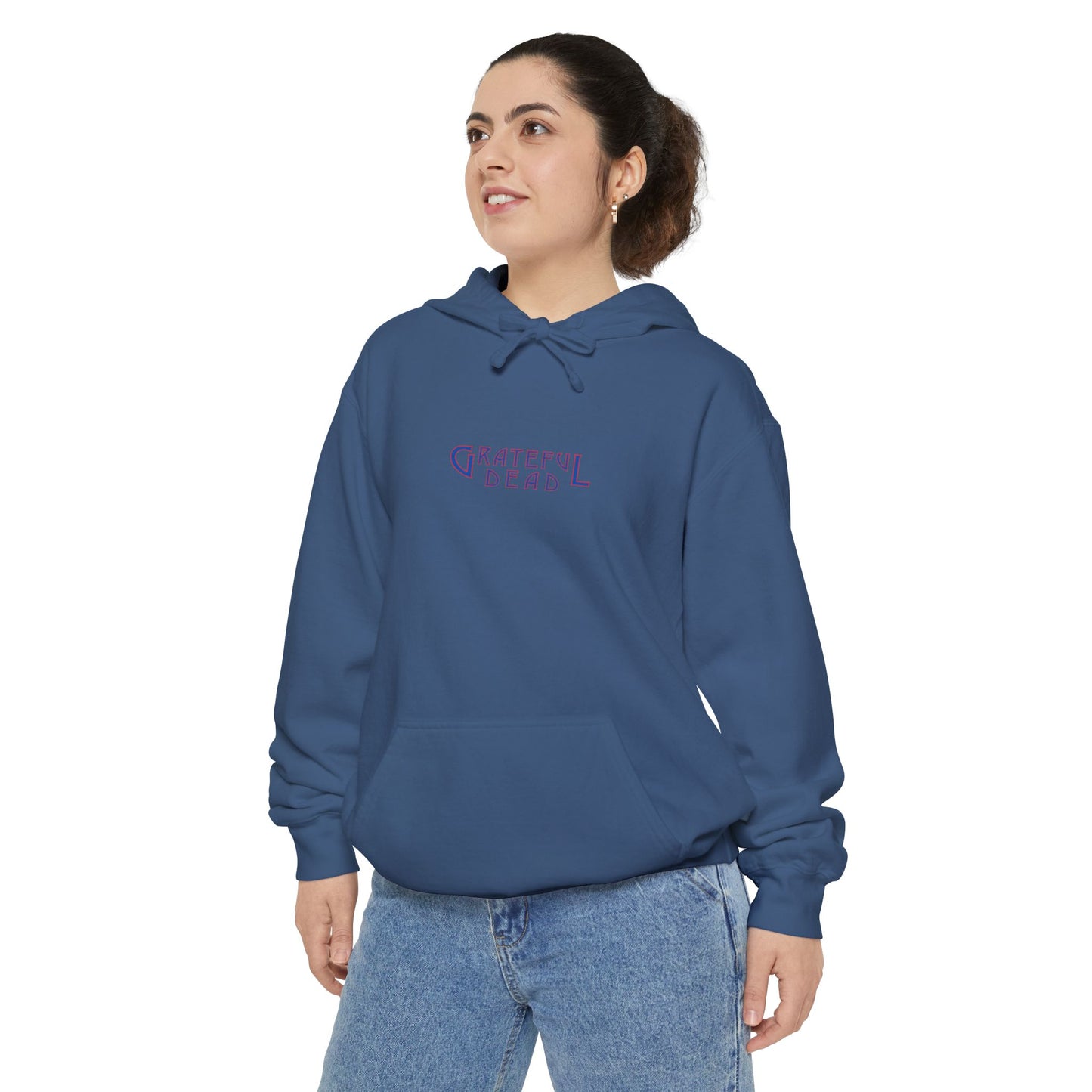 Tie-Dye Bear Vineyard Collection Unisex Garment-Dyed Hoodie