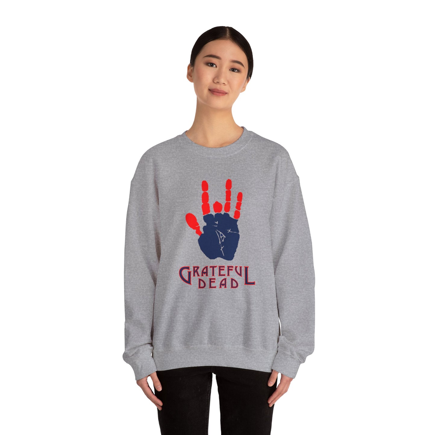 Jarry's Hand | Life is dead. Crewneck Sweatshirt