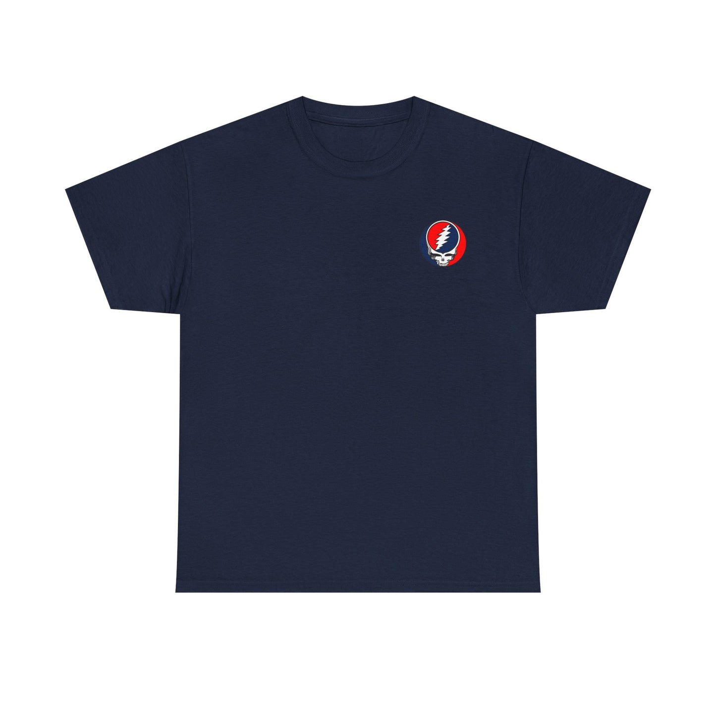 Chicago Cubs Two-Sided Grateful Dead Steal Your Face T-Shirt - MLB