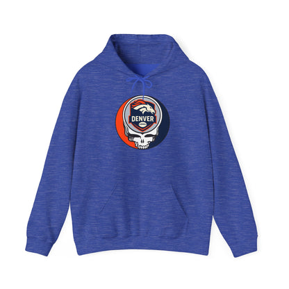 Life is dead. Grateful Grateful Gridiron Collection Denver Football Stealie Hoodie