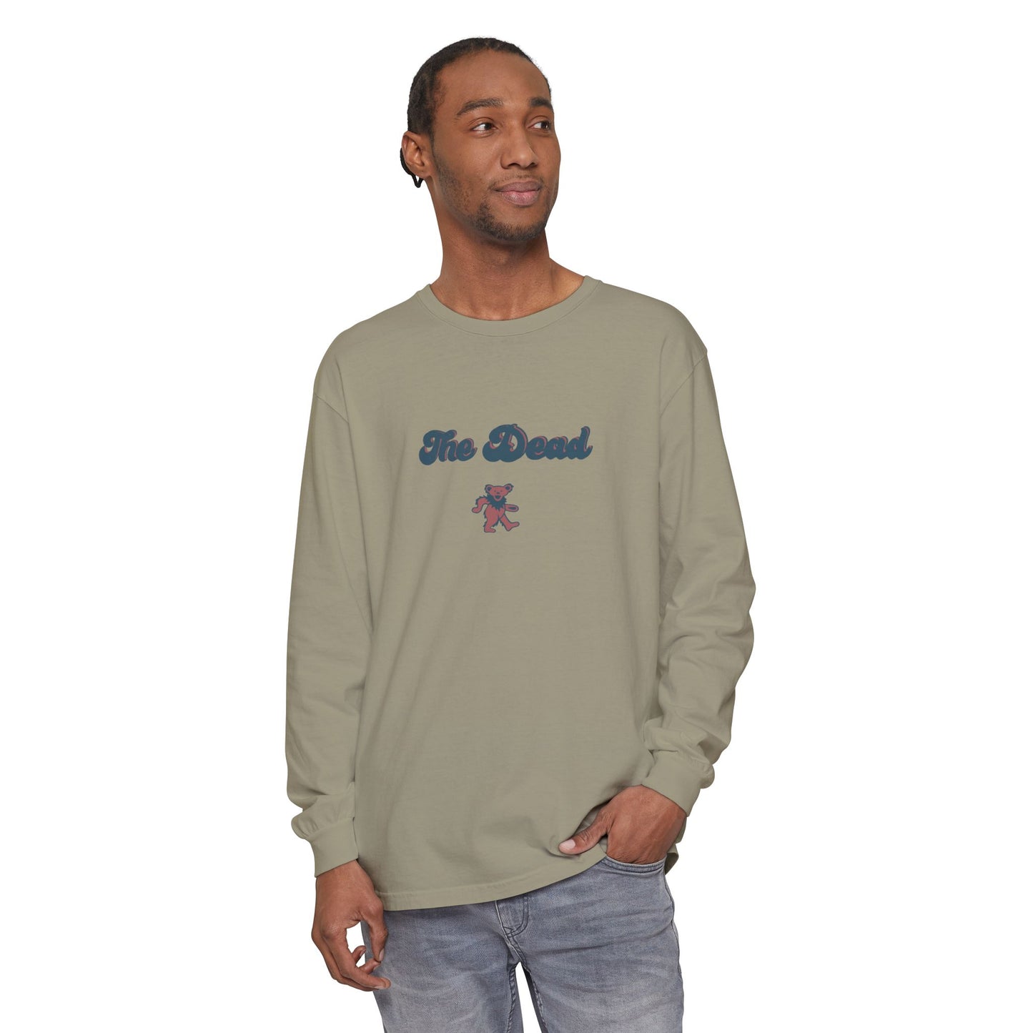 Grateful Dead "The Dead" Vineyard Collection Garment-dyed Long Sleeve T-Shirt