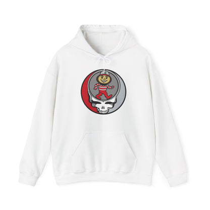 Buckeye Stealie | University Collection Grateful Dead Unisex Heavy Blend Hoodie