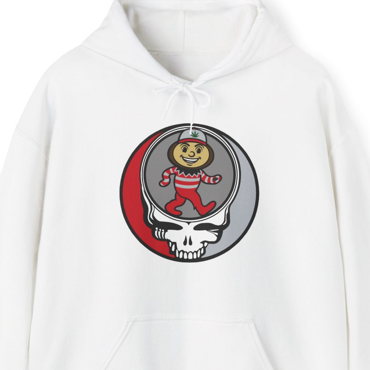 Buckeye Stealie | University Collection Grateful Dead Unisex Heavy Blend Hoodie