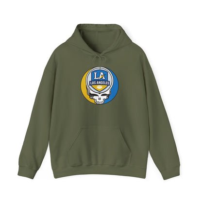 Los Angeles Football Stealie Grateful Dead Hoodie - NFL