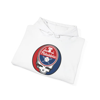 Philadephia Phillies Grateful Dead Unisex Heavy Blend Hoodie - MLB