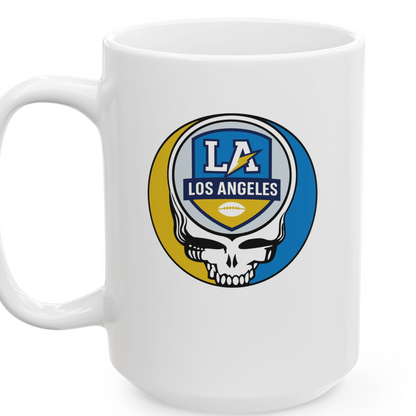 Los Angeles Football Stealie Ceramic Coffee Mug - NFL