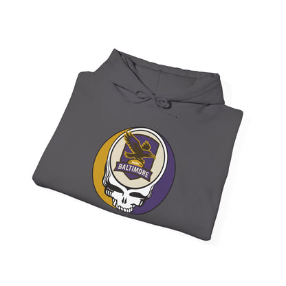 Baltimore Football Stealie Grateful Dead Hoodie - NFL