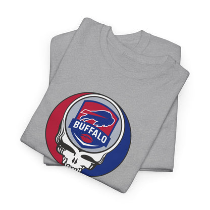 Life is dead. Grateful Grateful Gridiron Collection Buffalo Football Edition Stealie Unisex T-Shirt