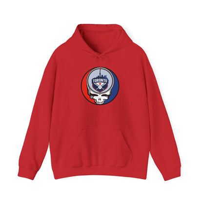 Toronto Blue Jays Grateful Dead Unisex Heavy Blend Hoodie - MLB