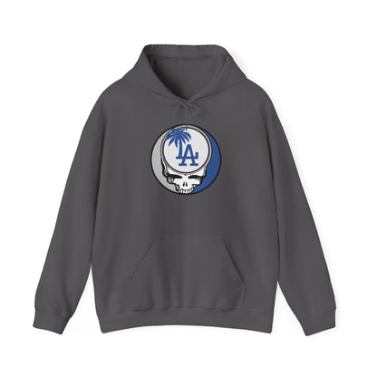 Los Angeles Dodgers Grateful Dead Unisex Heavy Blend Hoodie