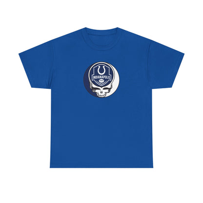 Indianapolis Colts Stealie Grateful Dead Steal Your Face T-Shirt - NFL