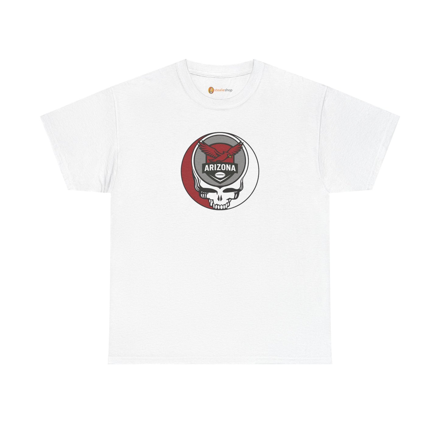 Arizona Cardinals Grateful Dead Steal Your Face T-Shirt - NFL
