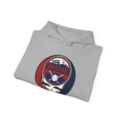 Boston Red Sox Grateful Dead Unisex Heavy Blend Hoodie - Hooded Sweatshirt