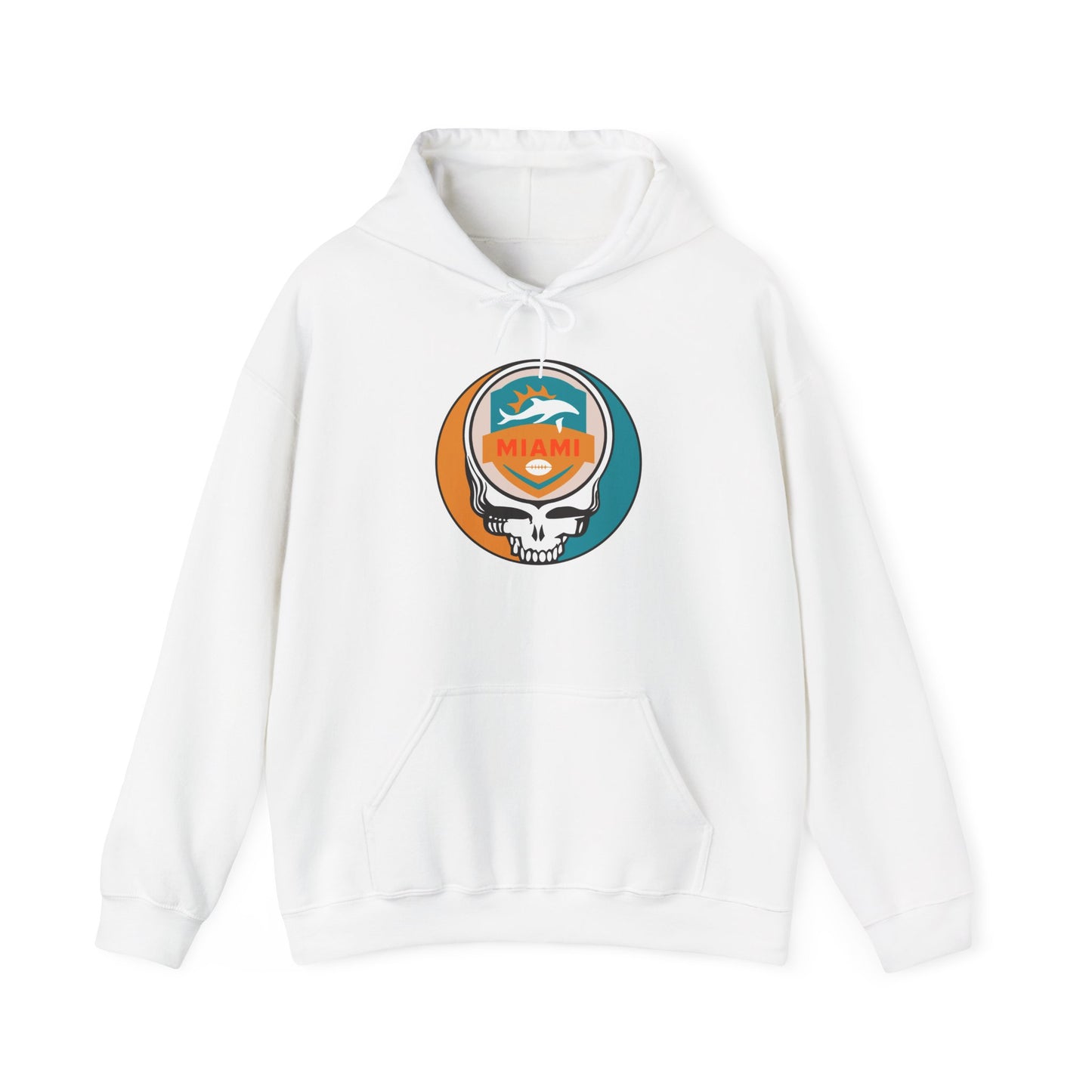 Miami Football Stealie Grateful Dead Hoodie - NFL
