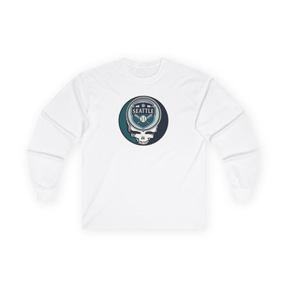 Seattle Mariners Classic Stealie Long Sleeve Tee - MLB