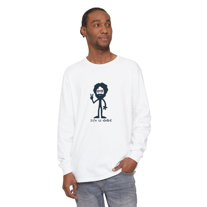 Peace Loving Jerry Vineyard Collection Garment-dyed Long Sleeve T-Shirt
