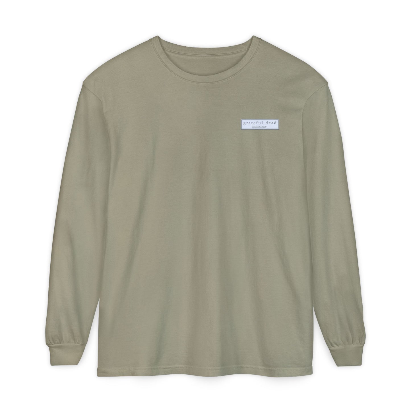 Jerry's Takin' The Bus Two-Sided Vineyard Collection Garment-dyed Long Sleeve T-Shirt