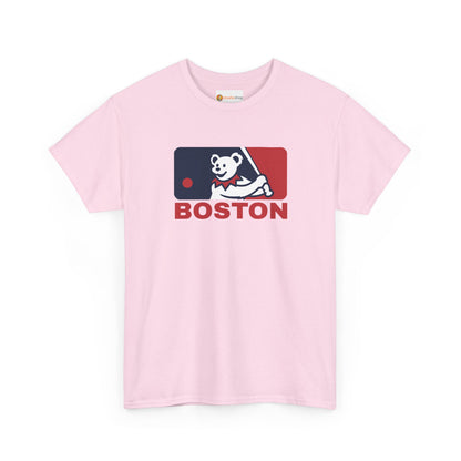Red Sox MLB Logo Grateful Dead Steal Your Face T-Shirt