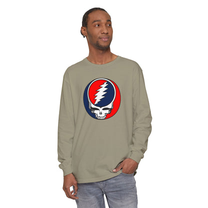 Classic Stealie Vineyard Collection Garment-dyed Long Sleeve T-Shirt