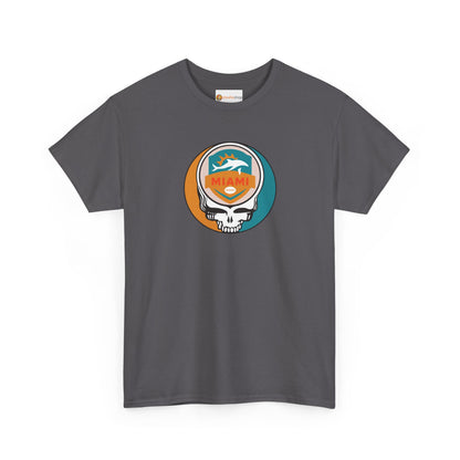 Miami Football Steal Your Face T-Shirt - Dolphins / NFL