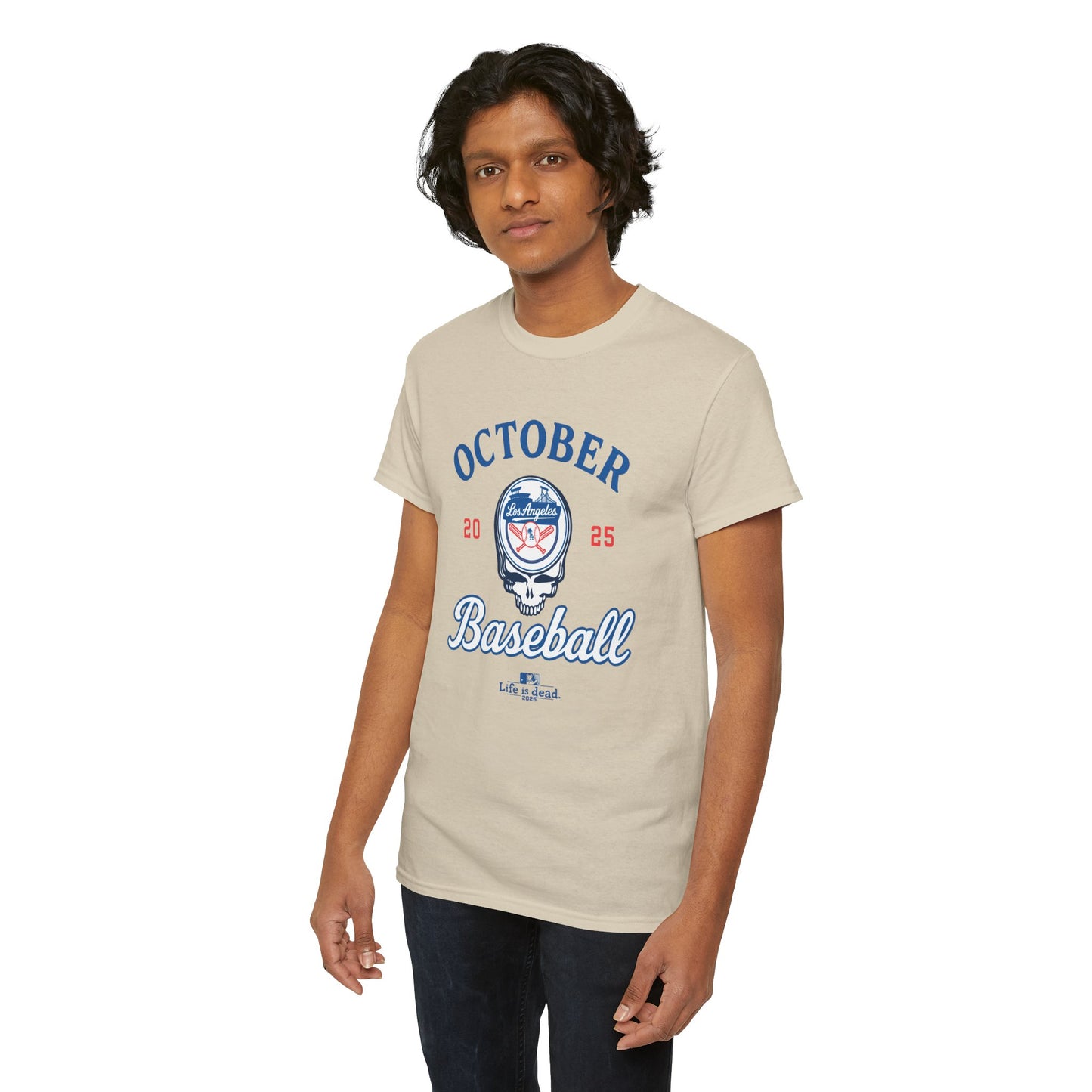 Los Angeles Dodgers Playoffs 2025 Stealie Grateful Dead Tshirt