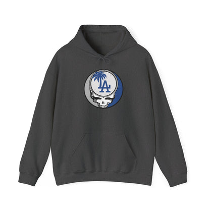 Los Angeles Dodgers Grateful Dead Unisex Heavy Blend Hoodie