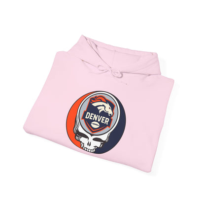 Life is dead. Grateful Grateful Gridiron Collection Denver Football Stealie Hoodie