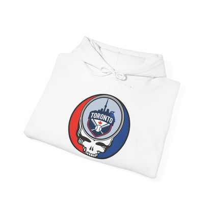 Toronto Blue Jays Grateful Dead Unisex Heavy Blend Hoodie - MLB