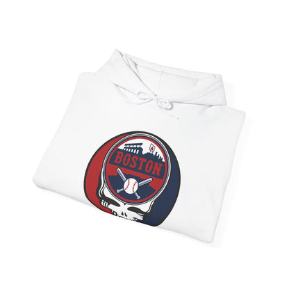 Boston Red Sox Grateful Dead Unisex Heavy Blend Hoodie - Hooded Sweatshirt