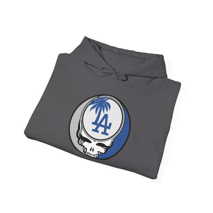 Los Angeles Dodgers Grateful Dead Unisex Heavy Blend Hoodie