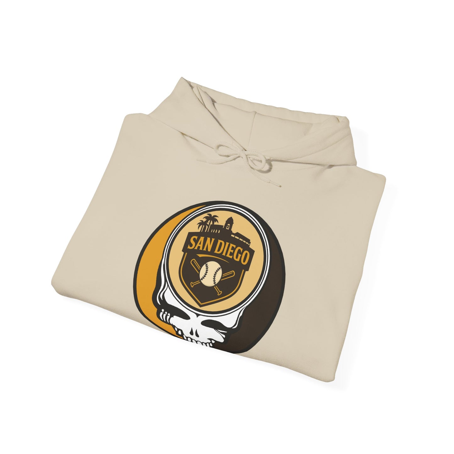 San Diego Padres Stealie Grateful Dead Unisex Heavy Blend Hoodie - MLB