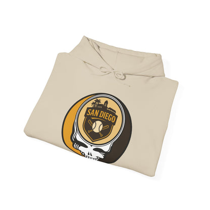 San Diego Padres Stealie Grateful Dead Unisex Heavy Blend Hoodie - MLB