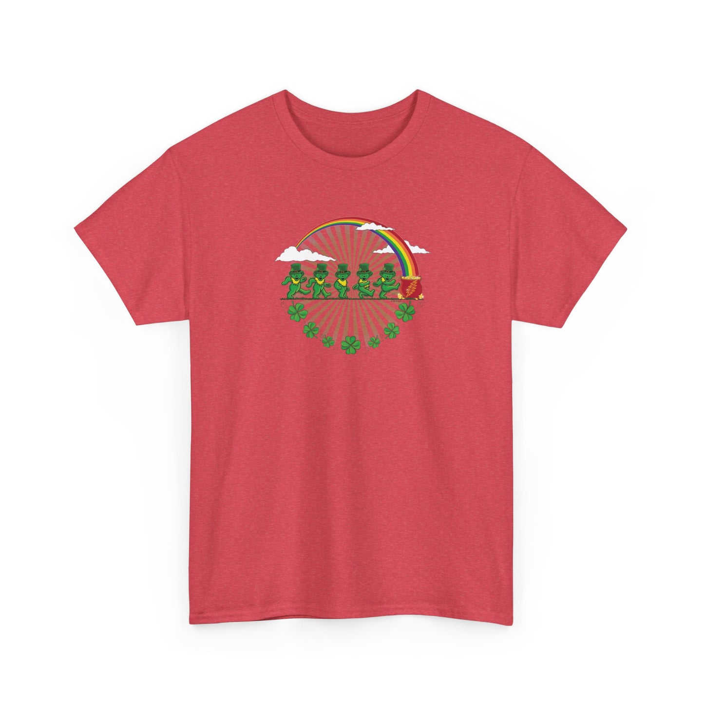 Lucky Leprechaun Bears Grateful Dead T-Shirt - St. Patricks Day