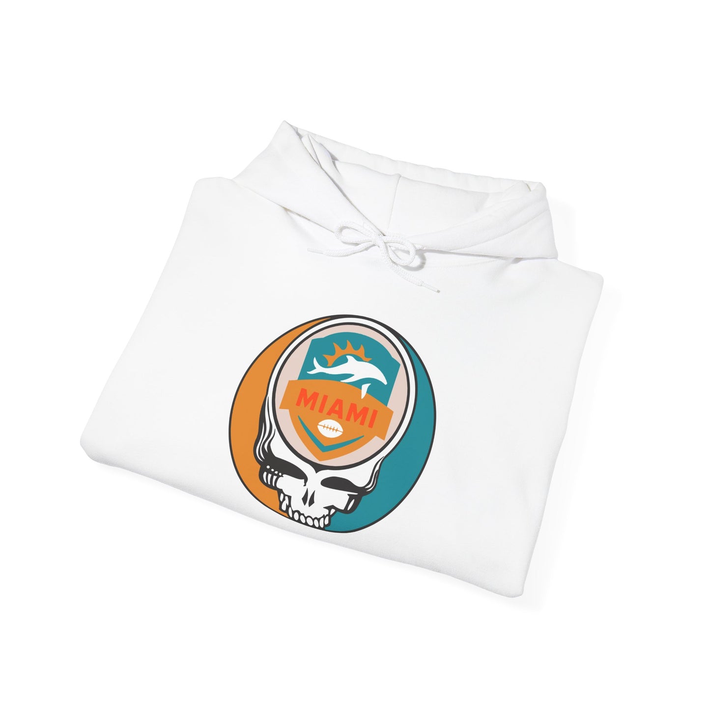 Miami Football Stealie Grateful Dead Hoodie - NFL