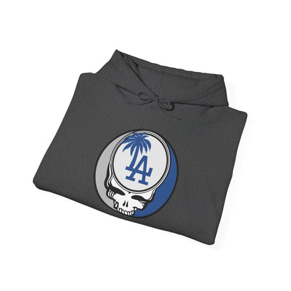 Los Angeles Dodgers Grateful Dead Unisex Heavy Blend Hoodie