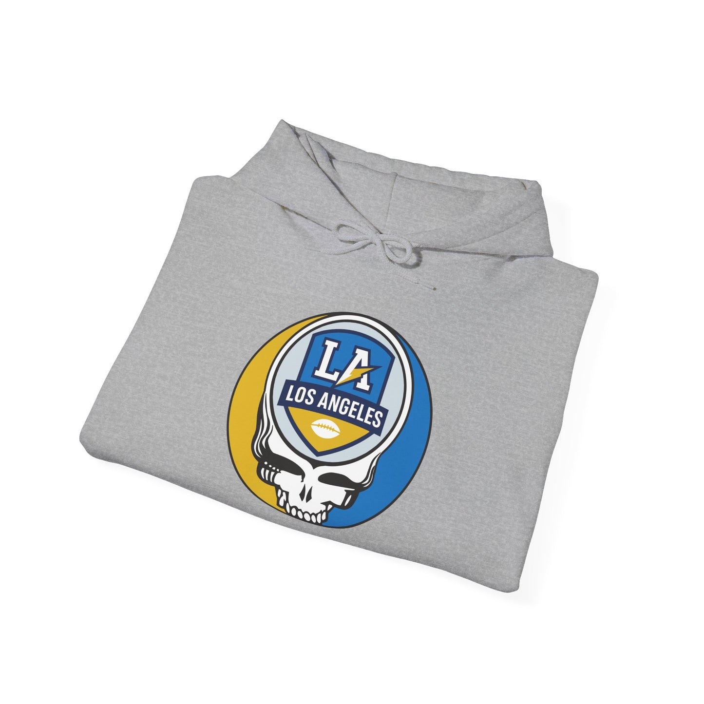 Los Angeles Football Stealie Grateful Dead Hoodie - NFL