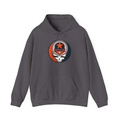 Houston Astros Grateful Dead Unisex Heavy Blend Hoodie - Hooded Sweatshirt