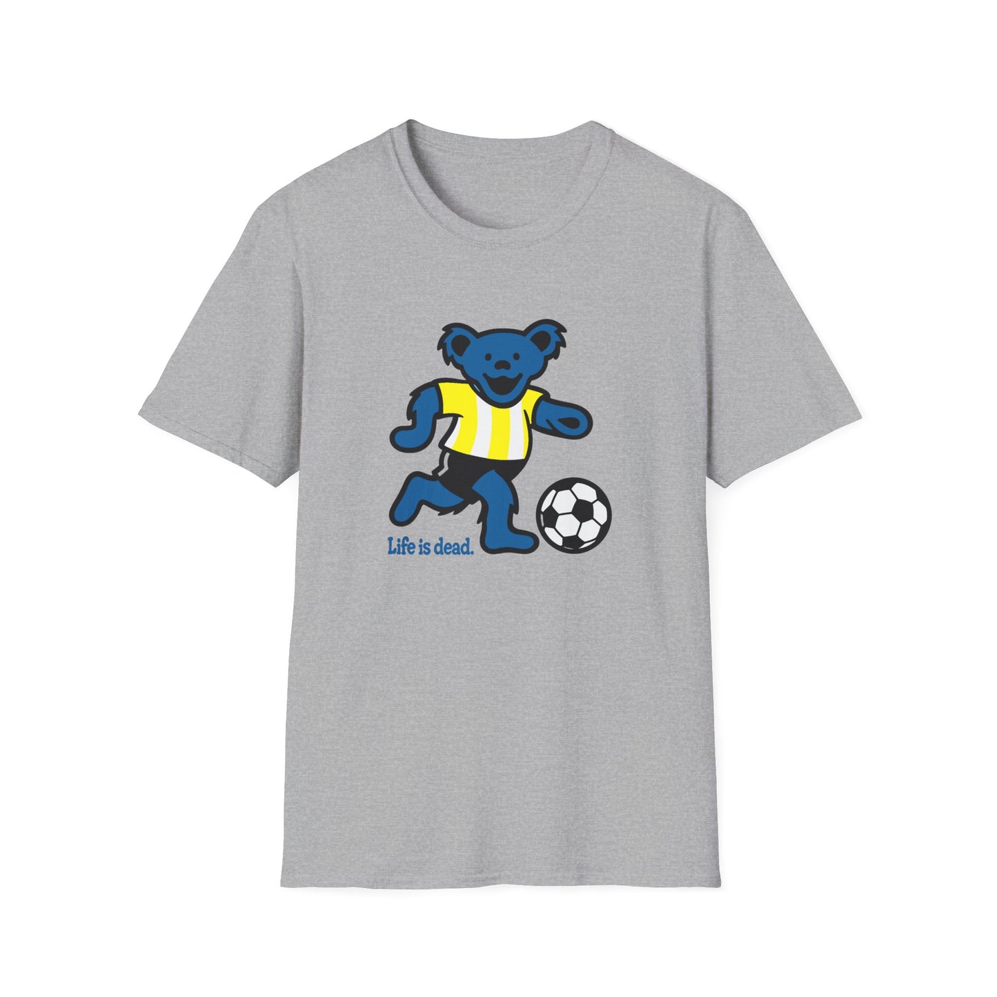 Futbol Bear - Life is dead. Grateful Dead TShirt