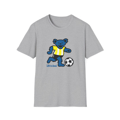 Futbol Bear - Life is dead. Grateful Dead TShirt