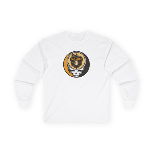 San Diego Padres Stealie Grateful Dead Long Sleeve Tee - MLB